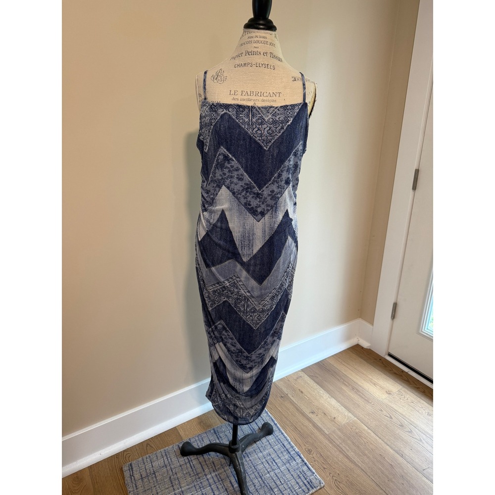 Jolie & Joy Women's Blue Cinch‎ Dress Size 1x